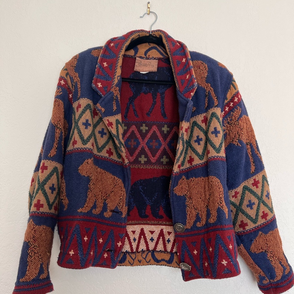 Vintage Painted Pony‎ Knit Sweater